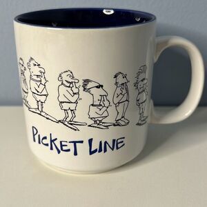 Appel Dining John Lamb Picket Line Pun Coffee Mug